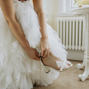 Butterfly Bridal Bow in Organza